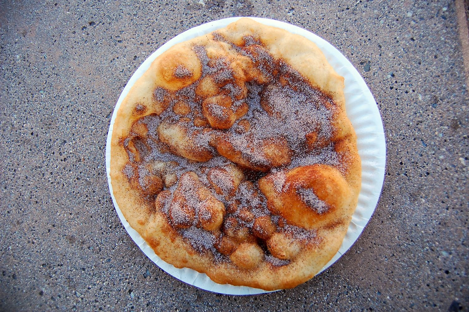 Fry bread at Mission San Xavier del Bac